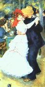 Pierre Renoir Dancing at La Bougival oil painting picture wholesale